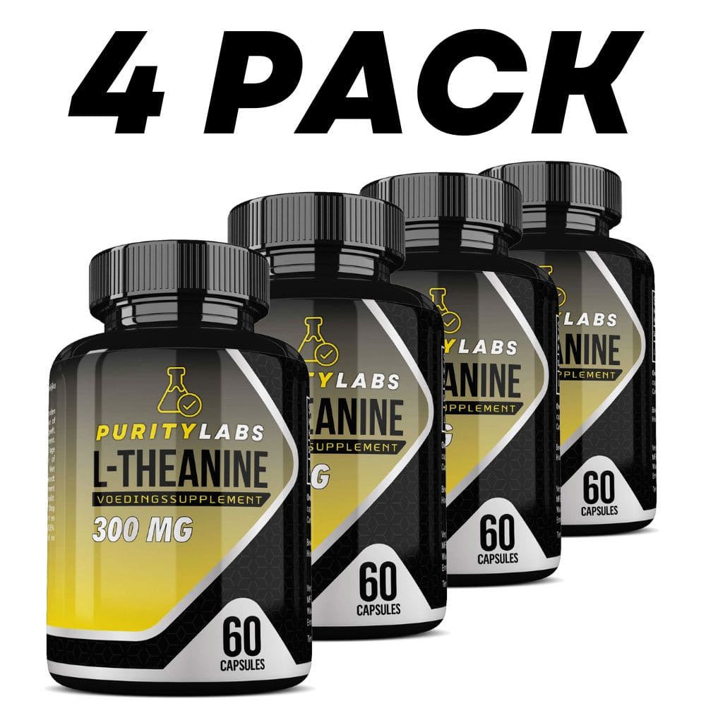 PurityLabs L-teanina - 4 Pak