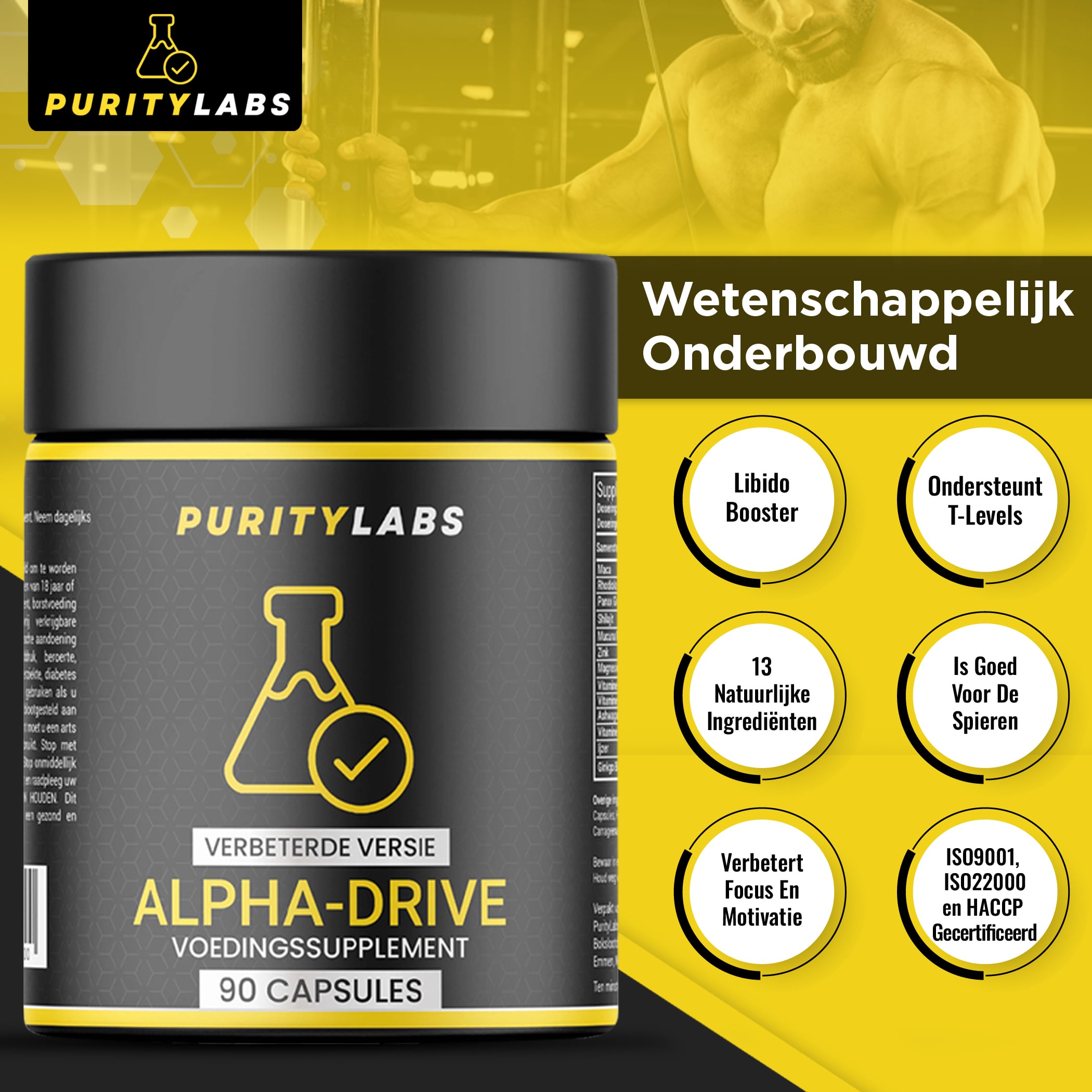 PurityLabs Alpha-Drive - 4 Pak OFERTA