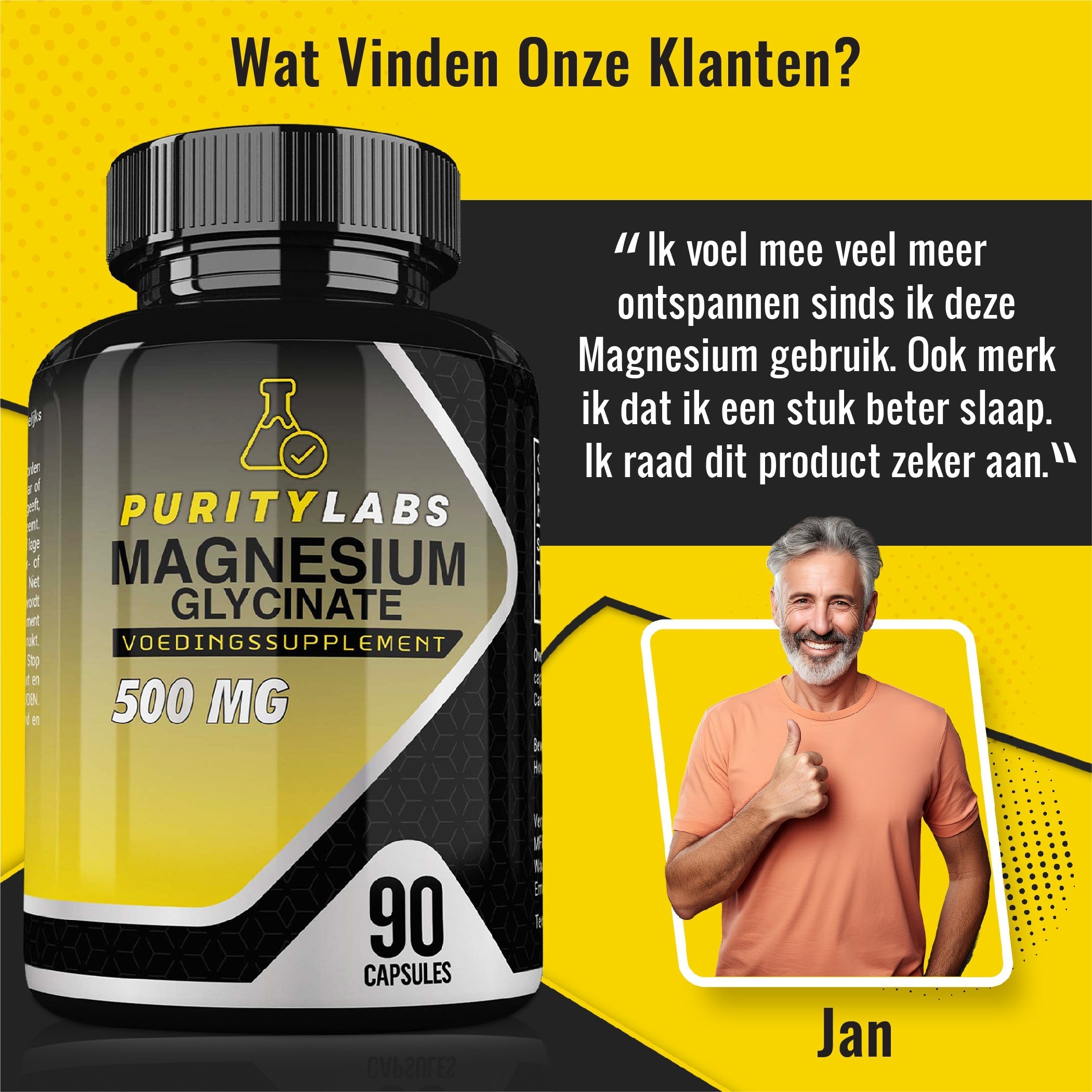 PurityLabs Glicynian Magnezu - 2 Pak